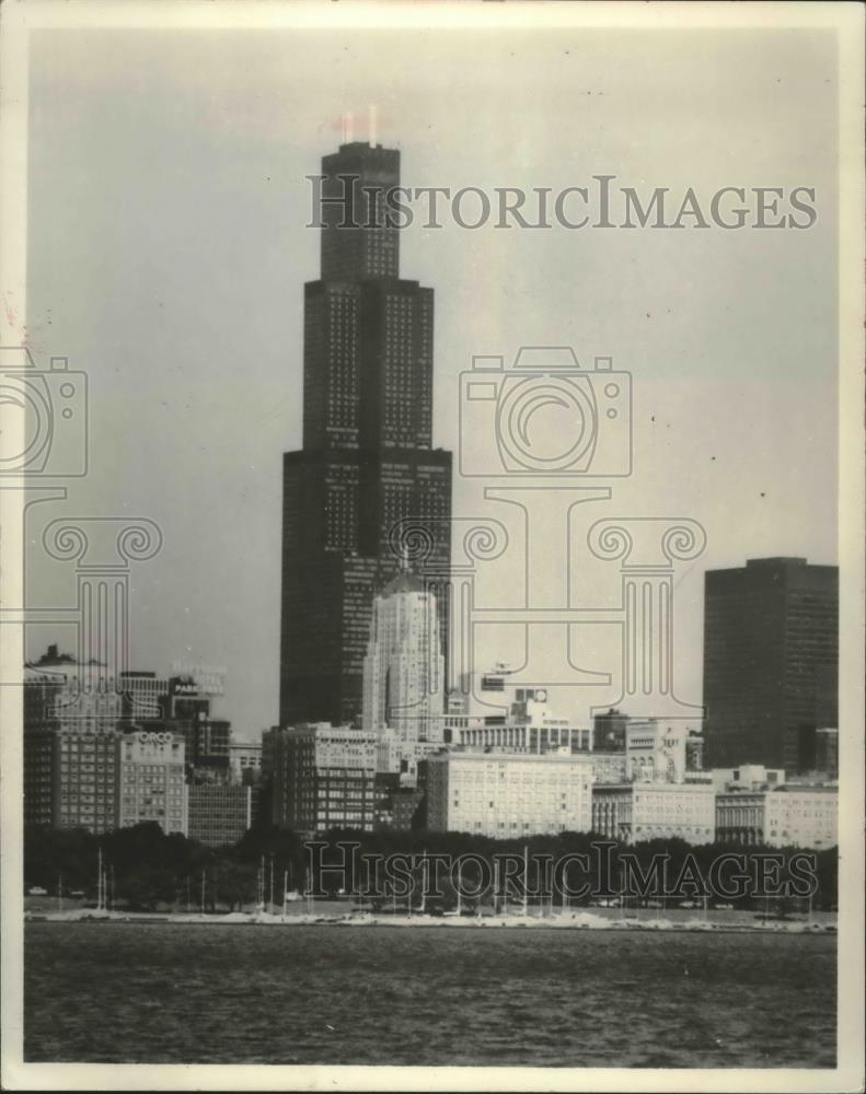 Press Photo The Worlds Tallest Building The Sears Tower Located