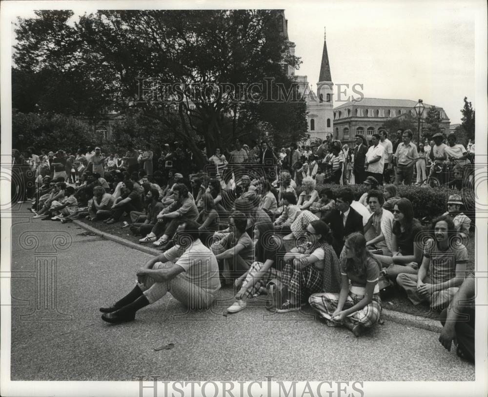 1973 Press Photo Students in Jackson Square - noa00079 | eBay