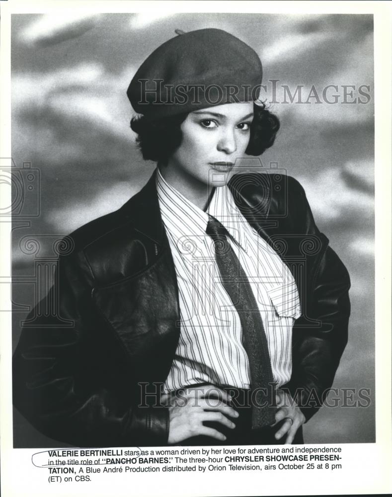 1988 Press Photo Valerie Bertinelli Stars In Pancho Barnes