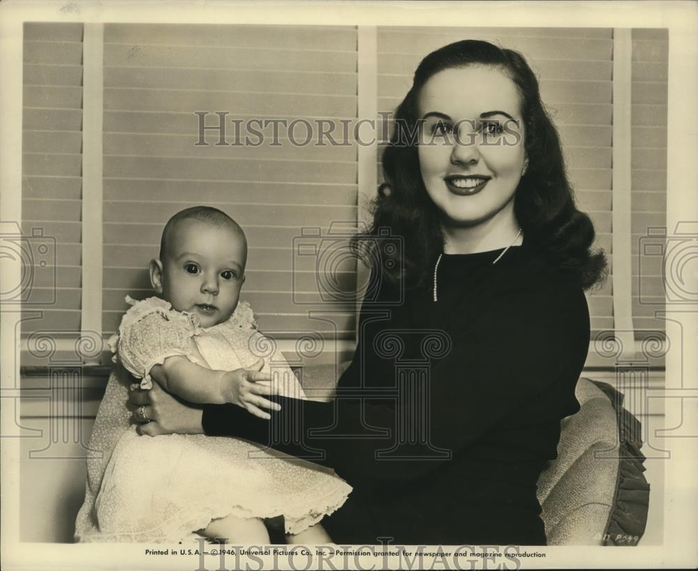 1946 Press Photo Miss Jessica Louise Jackson, daughter of Deanna Durbin ...