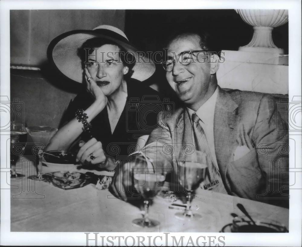 1942 Press Photo Benny Goodman with his wife Alice Hammond Duckworth eBay