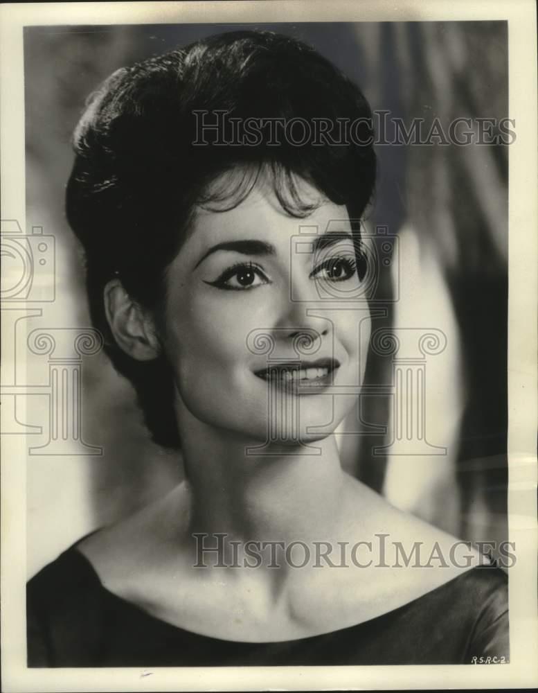 1962 Press Photo Carol Lawrence, American stage and screen actress ...