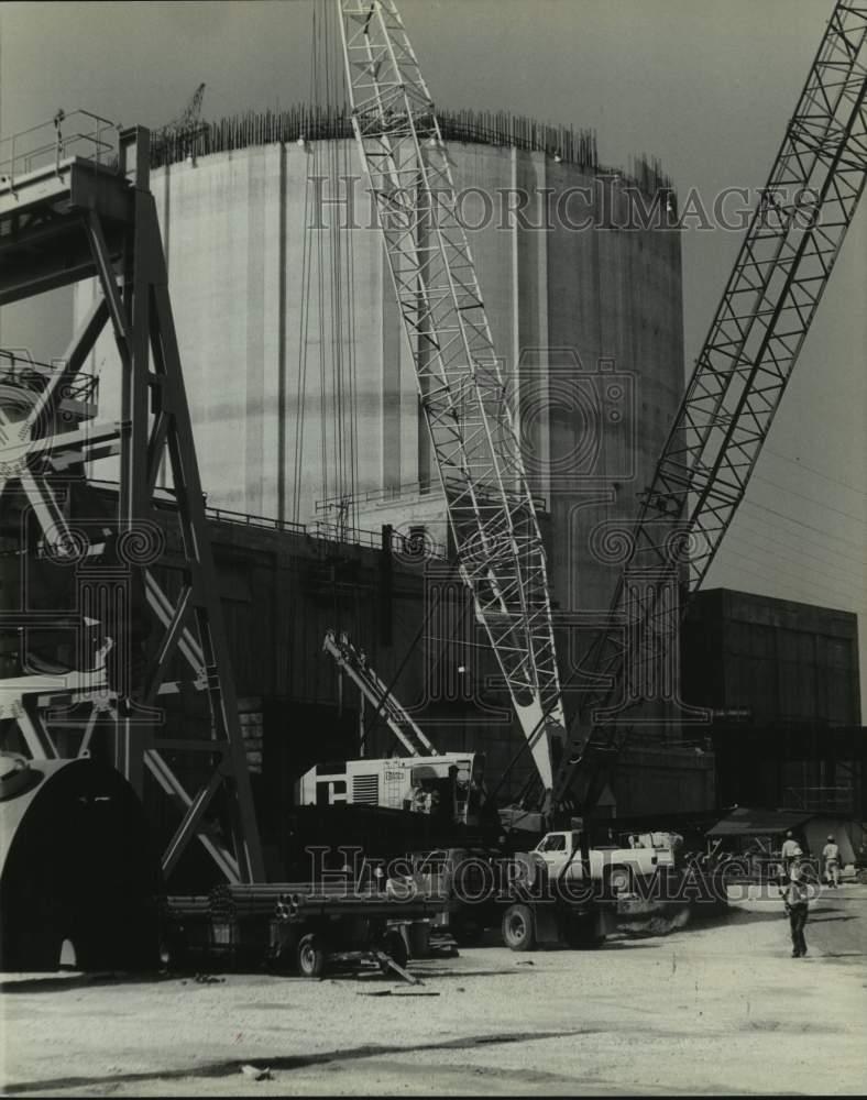 1978 Press Photo Waterford 3 nuclear plant Taft, Louisiana