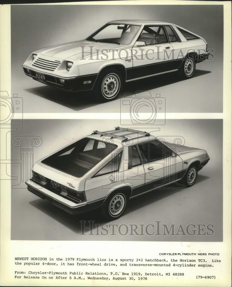 1978 Press Photo The Plymouth Horizon TC3 - mjx69169 | eBay