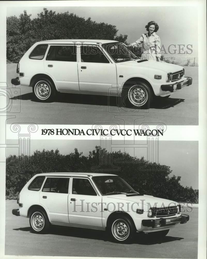 1978 Press Photo Honda Civic CVCC Wagon - mjc37766 | eBay