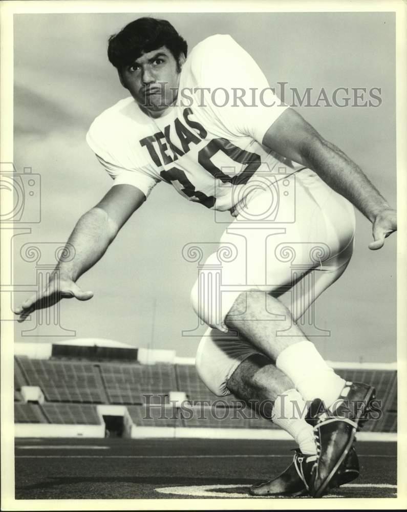 Details About Press Photo University Of Texas Football Player Glenn Gaspard Runs At Stadium