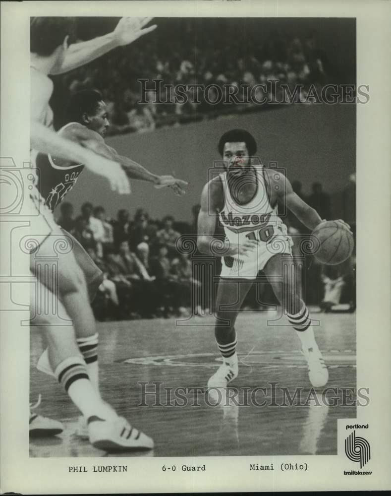1975 Press Photo Portland Trail Blazers Basketball Player Phil Lumpkin Ebay