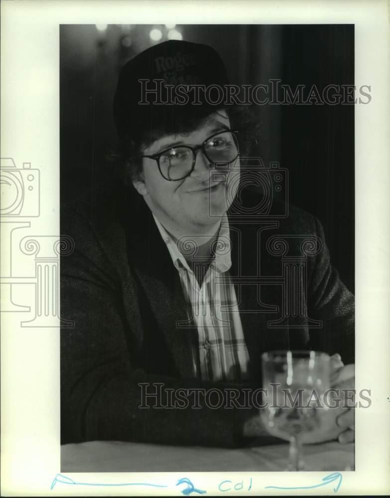 1990 Press Photo Filmmaker Michael Moore - hcx40733 | eBay
