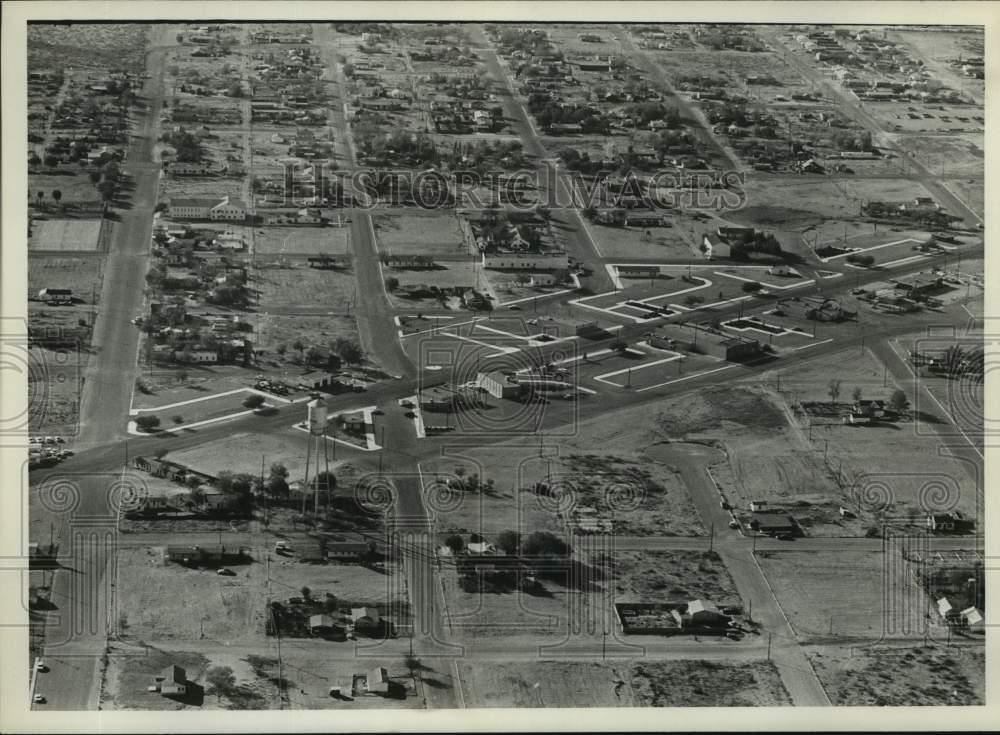 1967 Press Photo Looking SE across Hendrick Blvd. in Wink, Texas