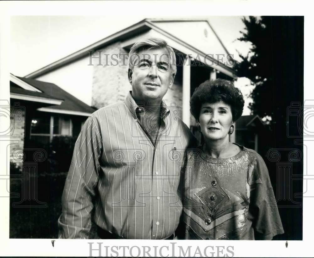 1992 press photo steve and lina faye seiler at their home in san antonio ebay ebay