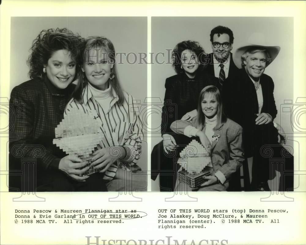1988 Press Photo Cast of 