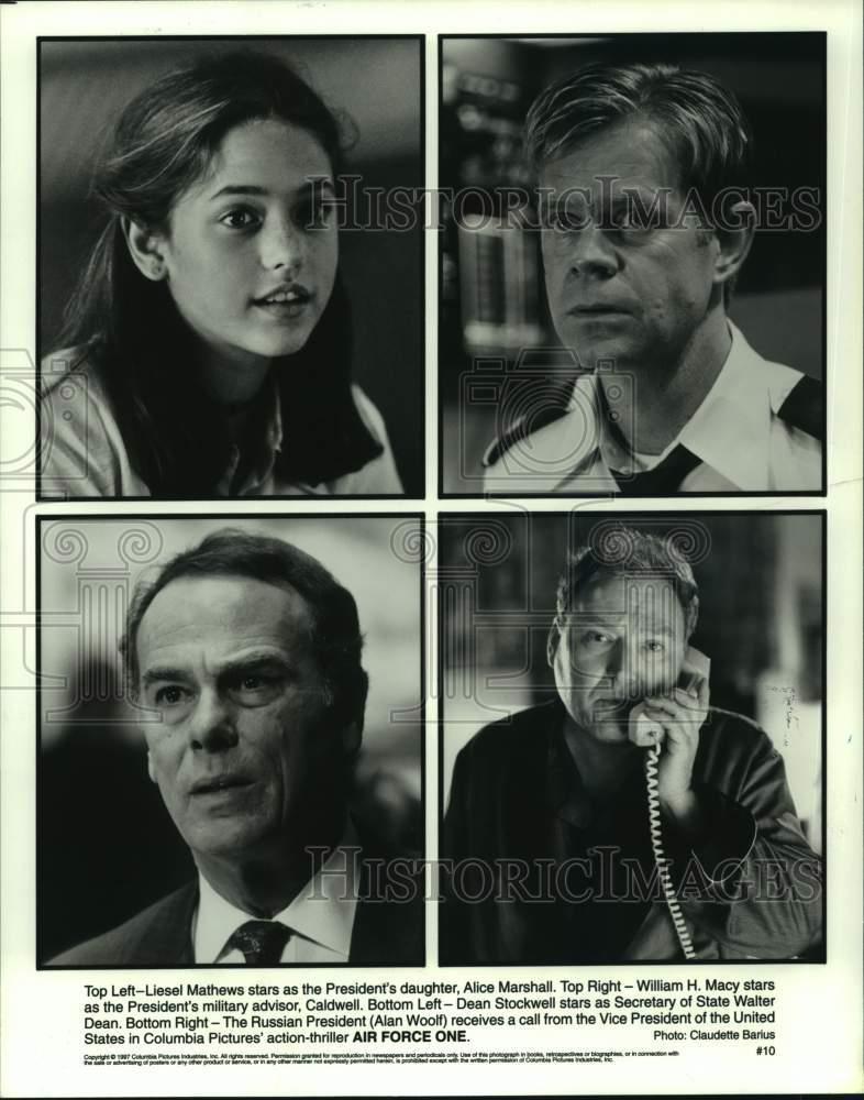 1997 Press Photo Liesel Mathews And Co Stars In The Action Air Force One Ebay