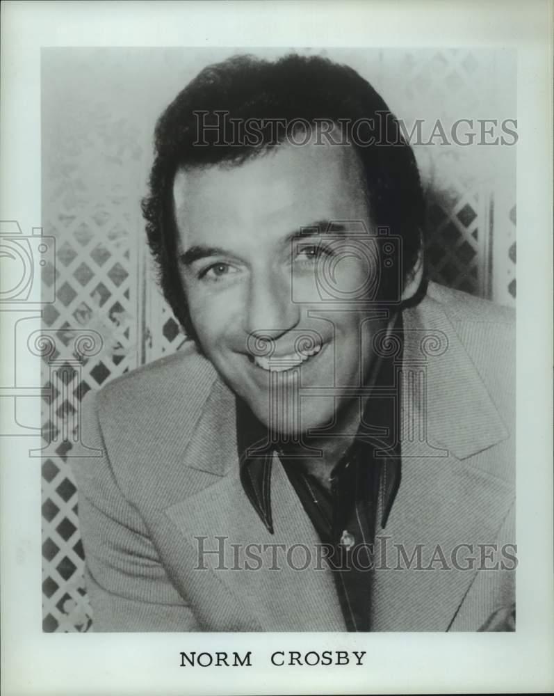 1974 Press Photo Comedian Norm Crosby - hcp31554 | eBay