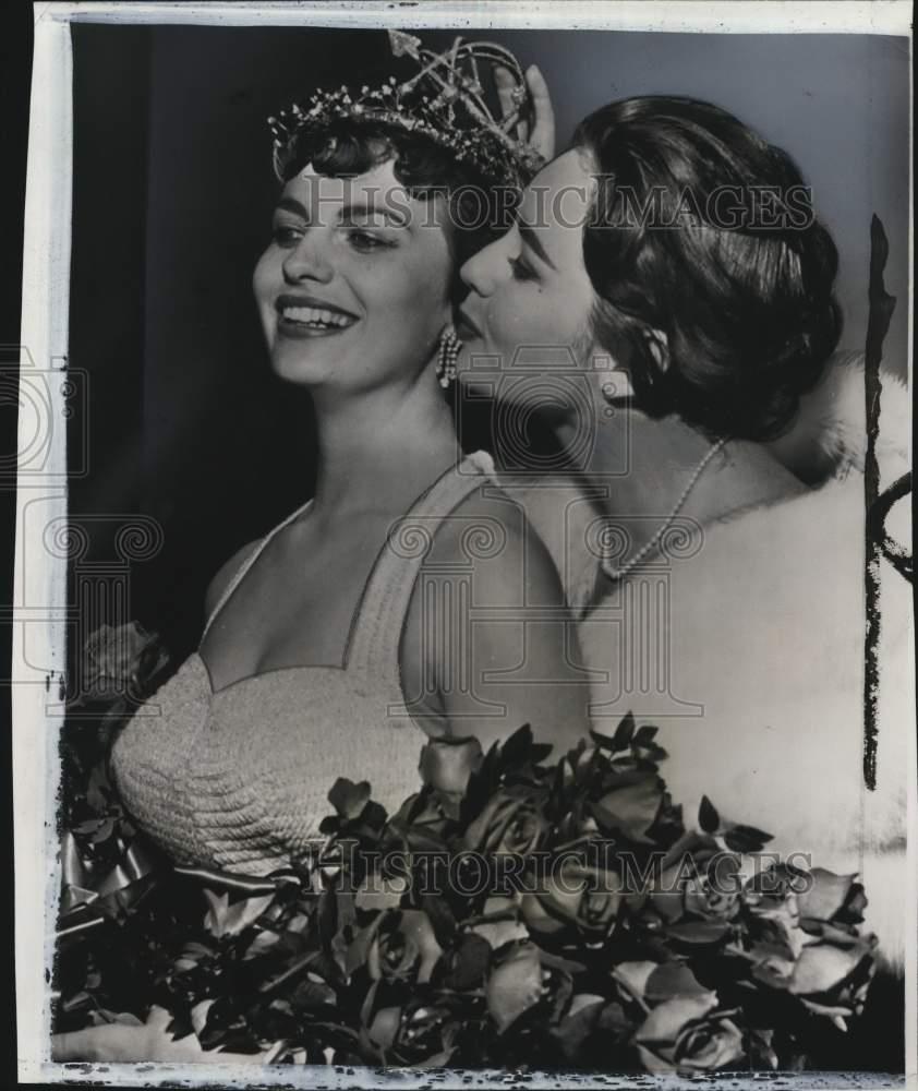 1957 Press Photo Oklahoma's Miss Rose Mary Raab is contestant for Miss ...