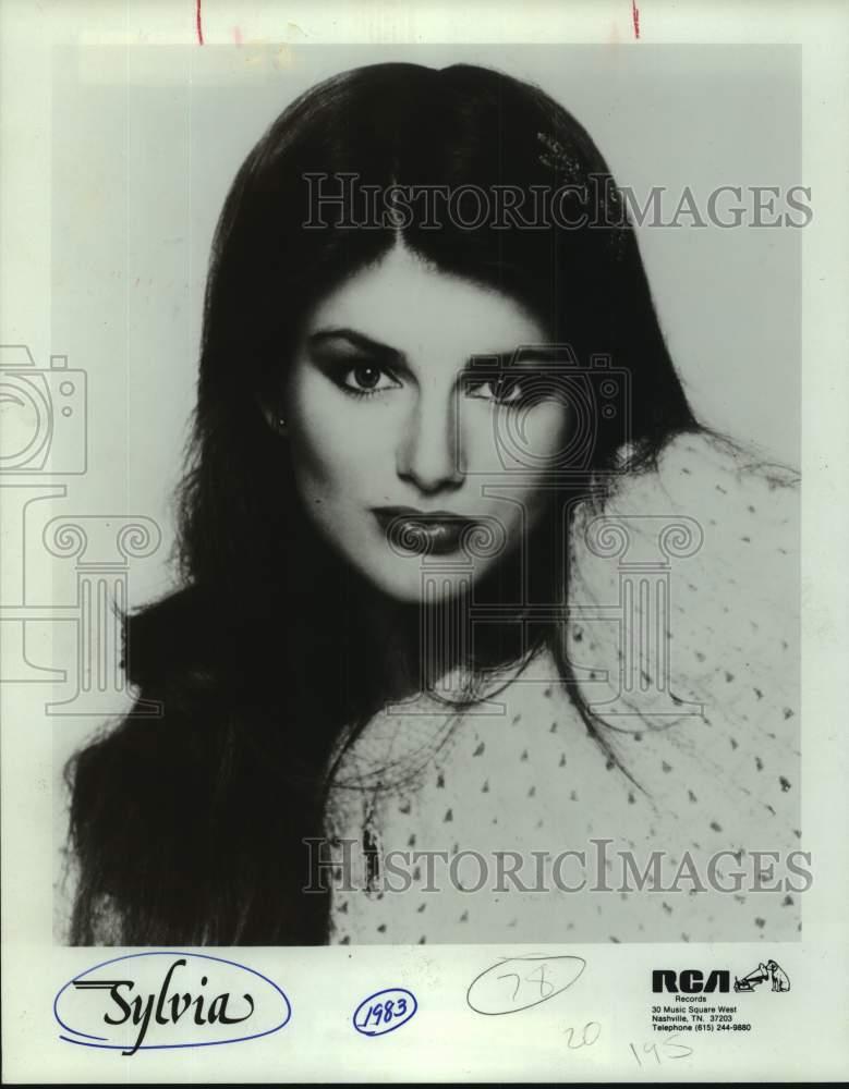 1983 Press Photo Sylvia Hutton Country Singer Sap45990 Ebay