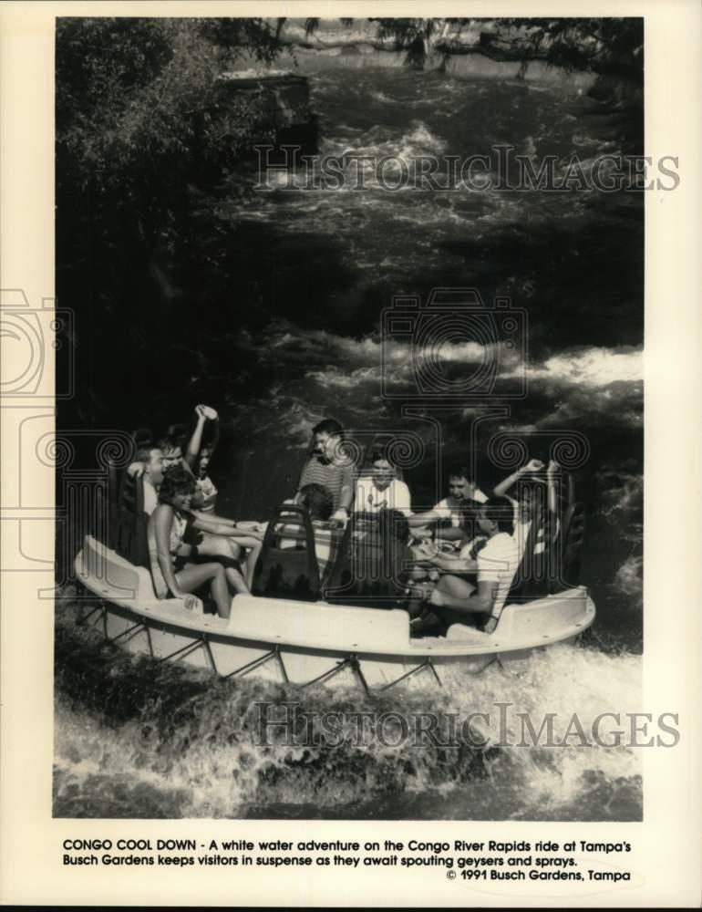 1991 Press Photo Congo River Rapids Ride At Busch Gardens In Florida Tua66854 Ebay