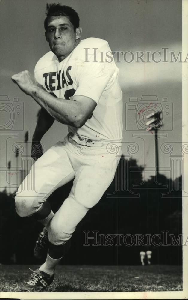 1970 Press Photo University of Texas football player Danny Lester
