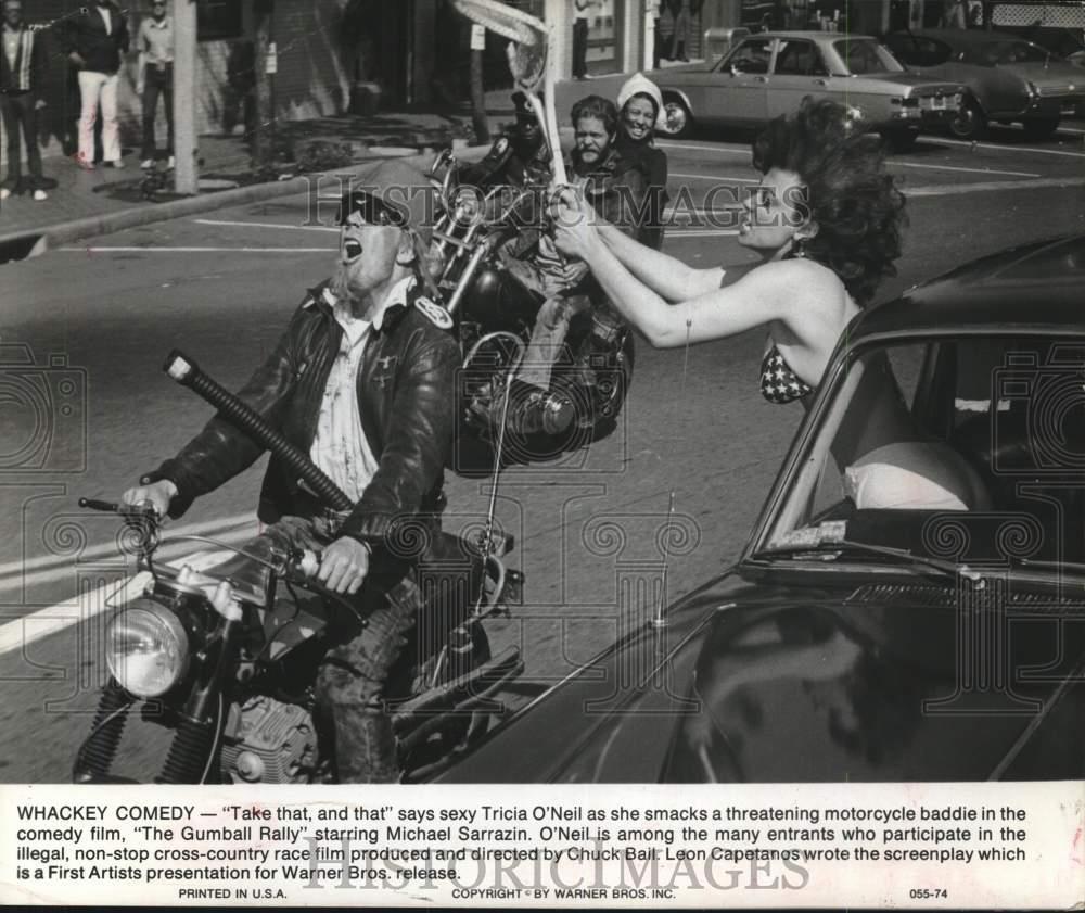 1976 Press Photo Tricia O Neil In The Gumball Rally