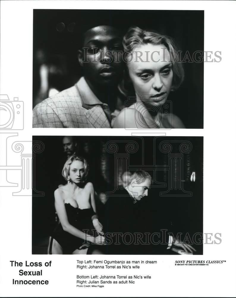 1998 Press Photo The Cast In Scenes From The Loss Of Sexual Innocence