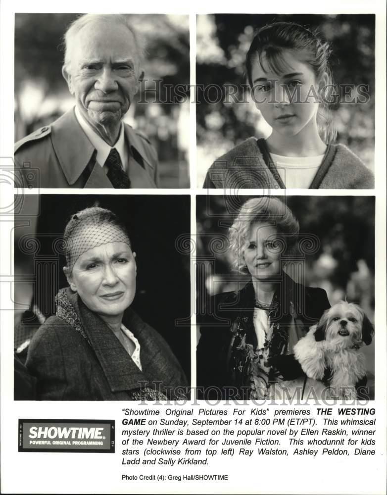 1997 Press Photo "The Westing Game" Showtime Movie Cast