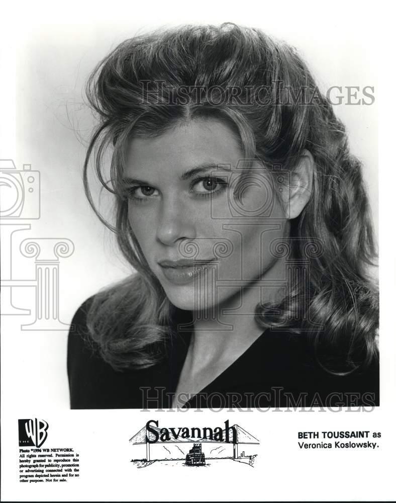 1996 press photo beth toussaint stars on savannah ebay 1996 press photo beth toussaint stars on savannah ebay