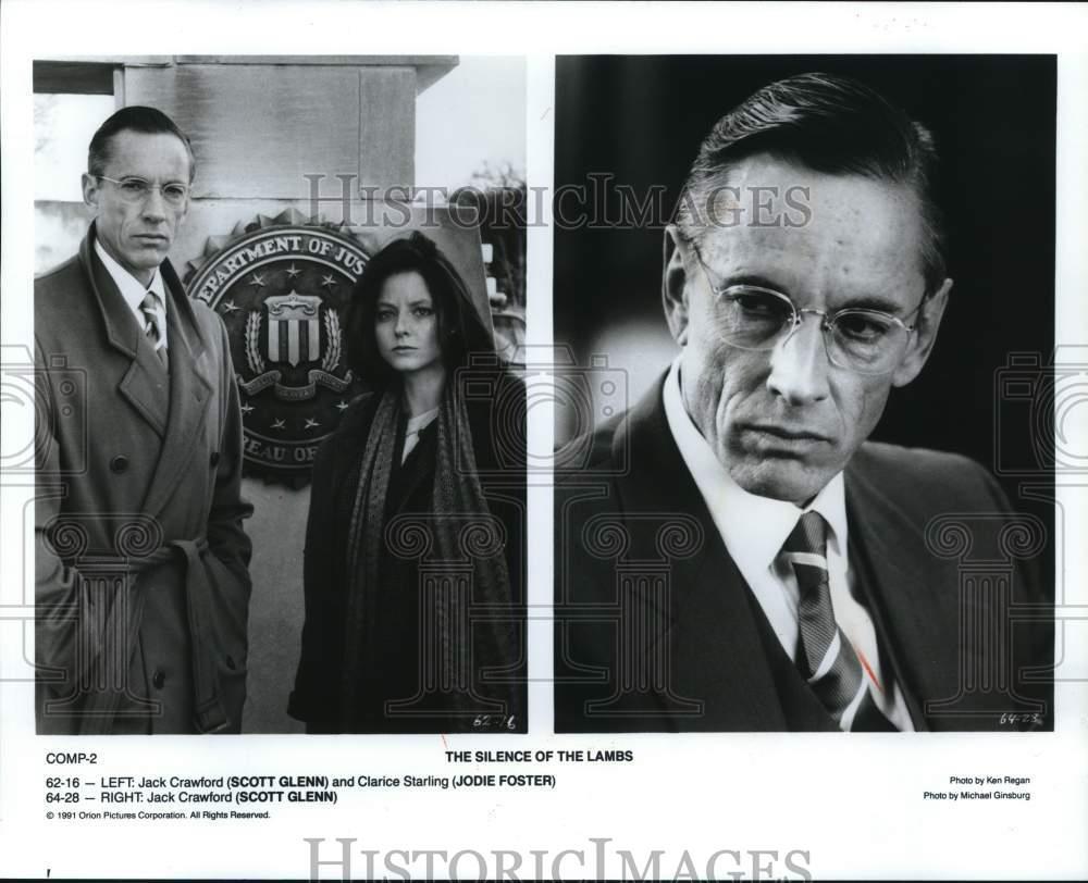 1991 Foto De Prensa Scott Glenn Y Jodie Foster En El Silencio De Los Corderos Ebay