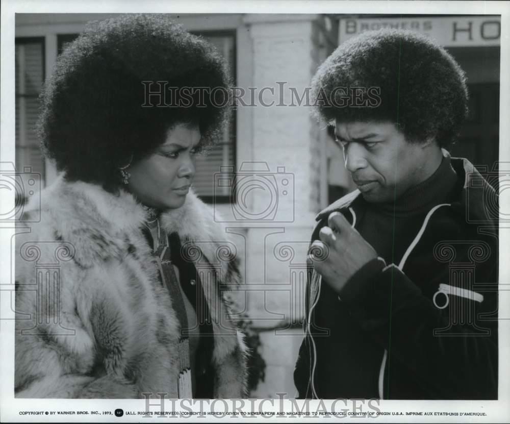 1973 Foto De Prensa Tamara Dobson Y Bernie Casey En Cleopatra Jones Pelicula Ebay