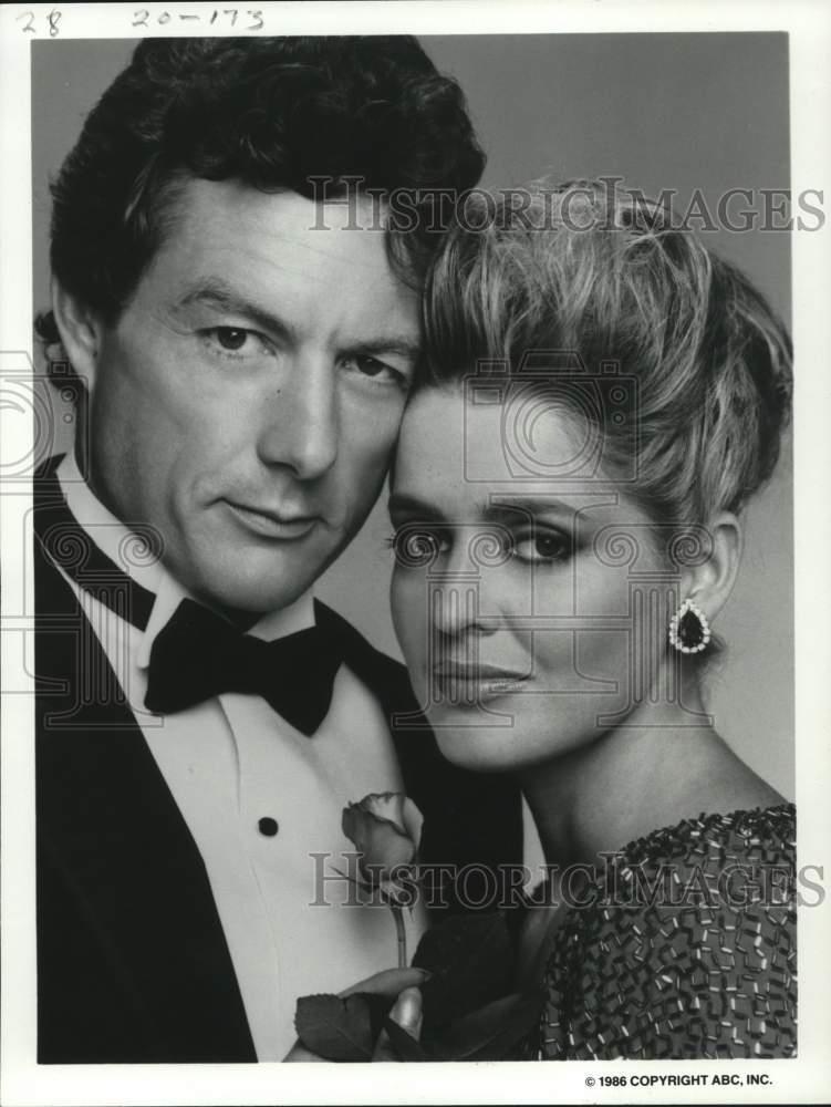 1986 Press Photo Wayne Northrop & Karen Cellini on 