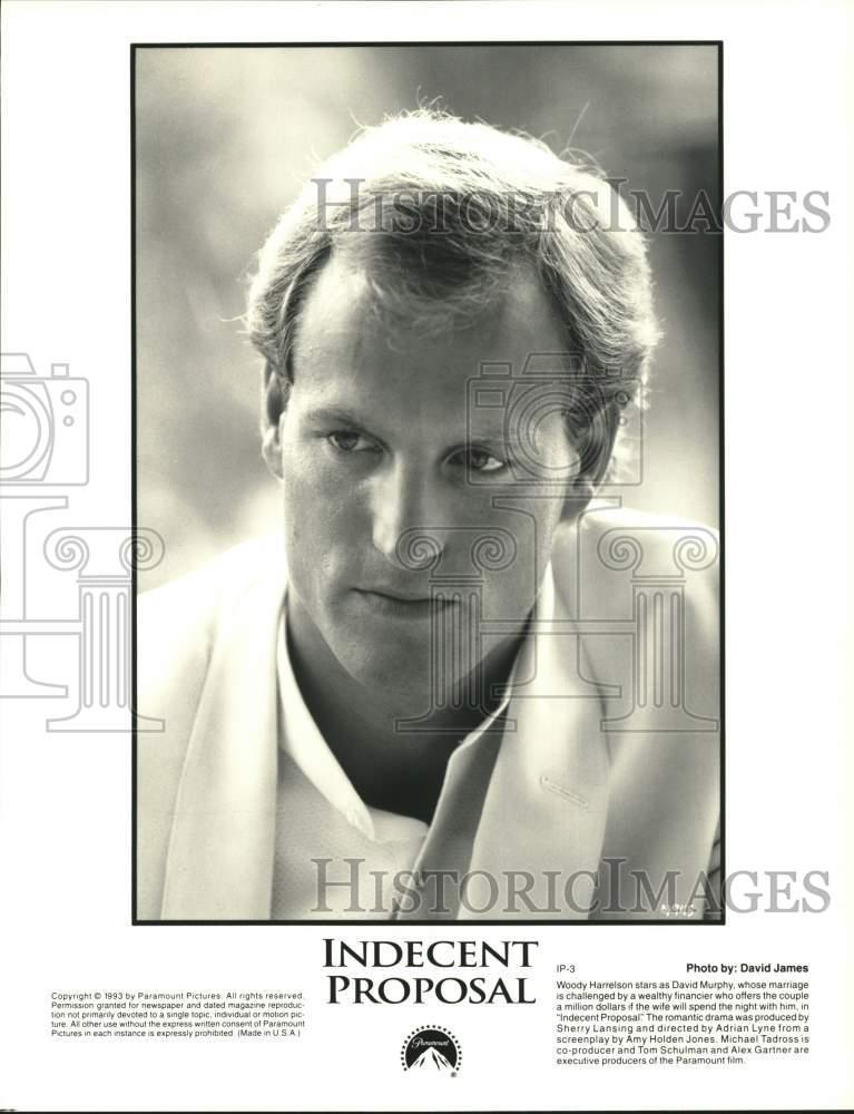 1993 Foto De Prensa Woody Harrelson En Una Escena De Propuesta Inecente Ebay