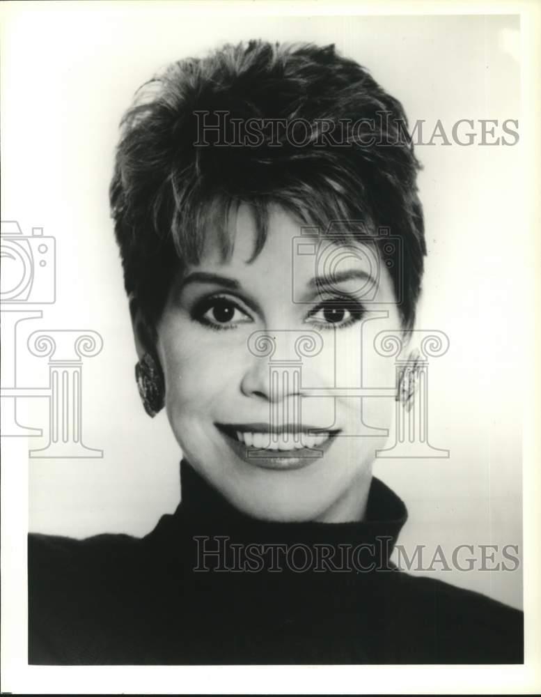 1991 Press Photo Mary Tyler Moore, American television actress and ...