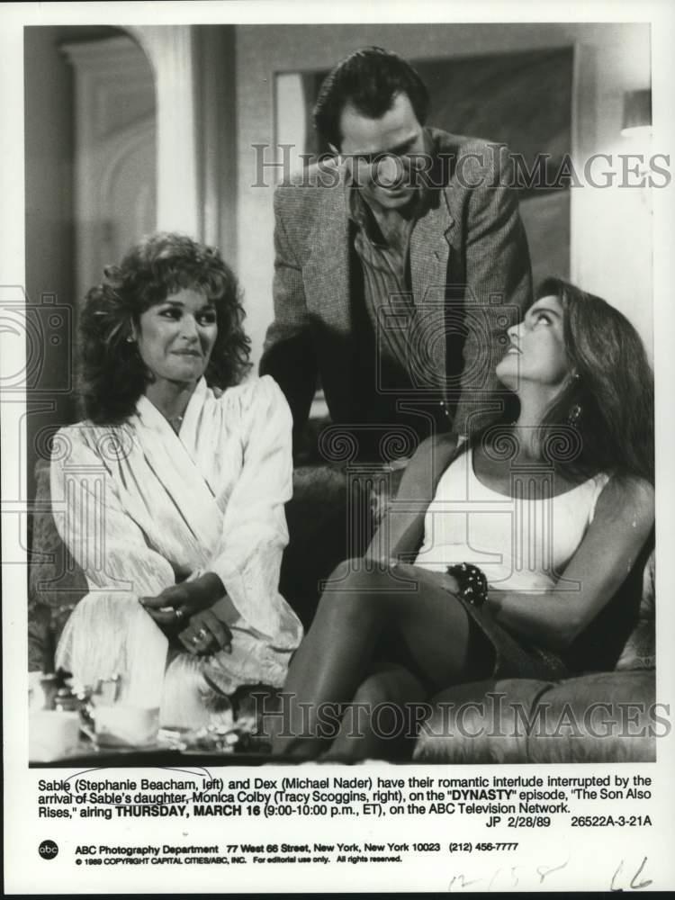 Photo Vintage De Stephanie Beacham Dans Dynasty – 1989, Tirage Original