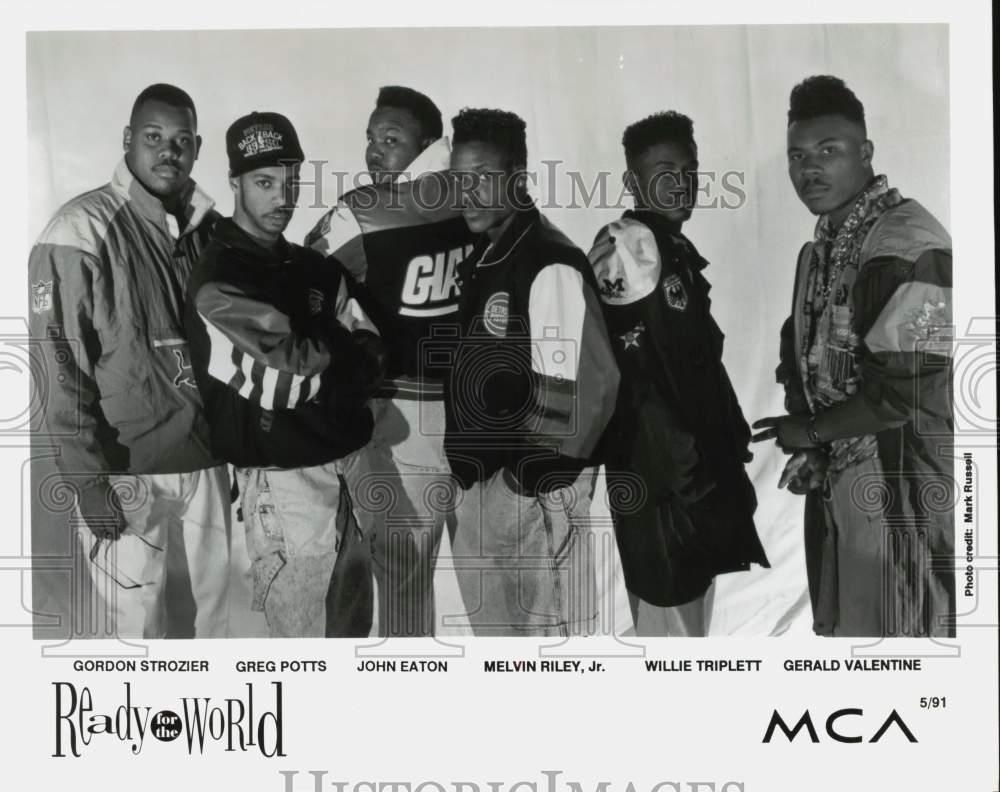 1991 Press Photo Ready for the World, Music Group - srp03336