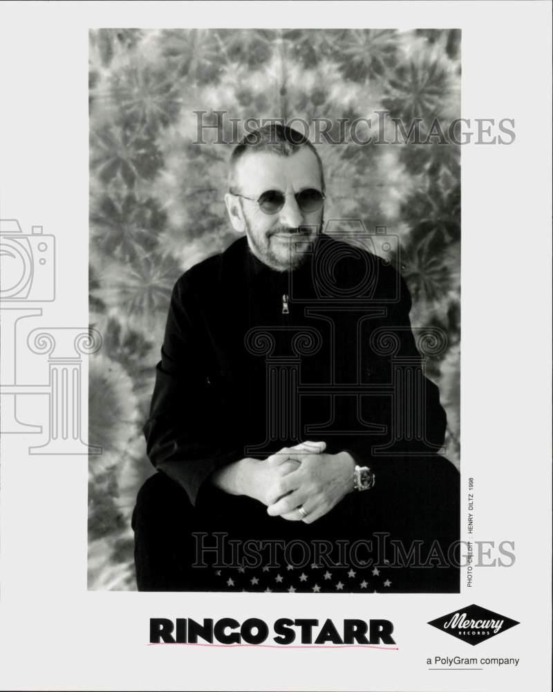 1996 Press Photo Ringo Starr, British musician, singer, songwriter