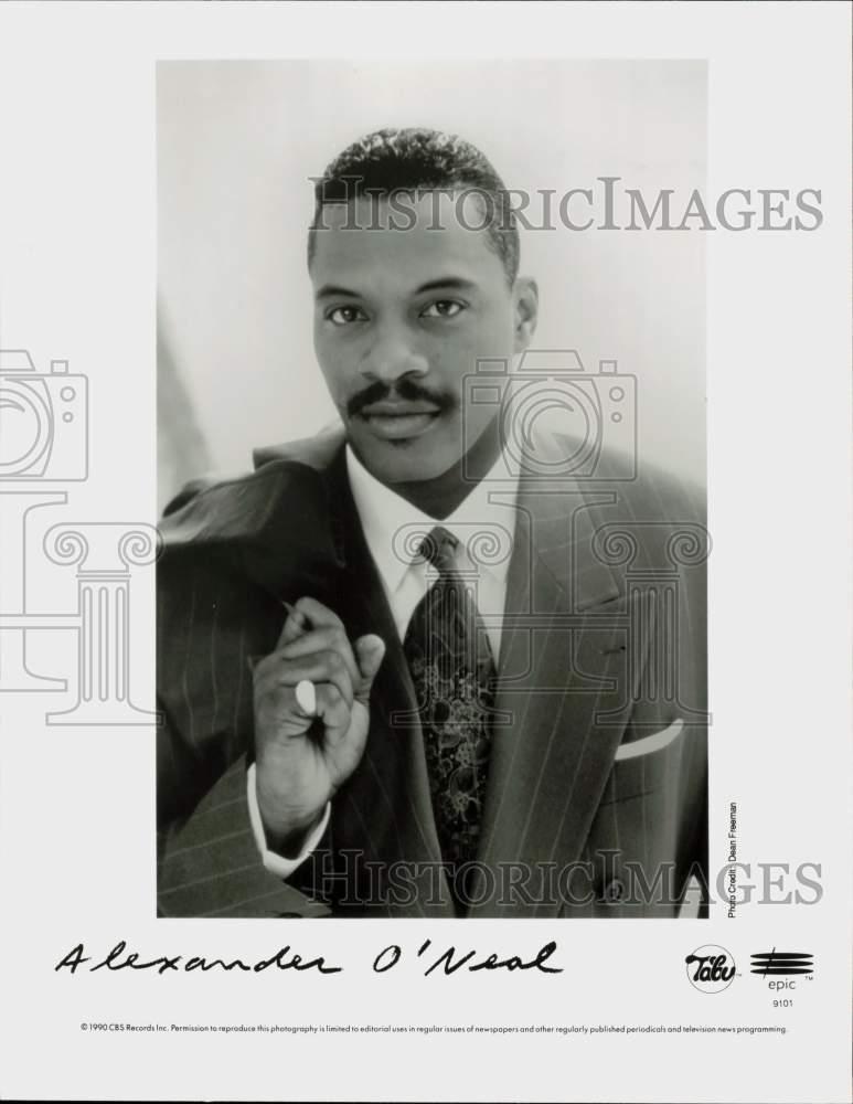 1990 Press Photo Singer Alexander O'Neal - lrp83496 | eBay