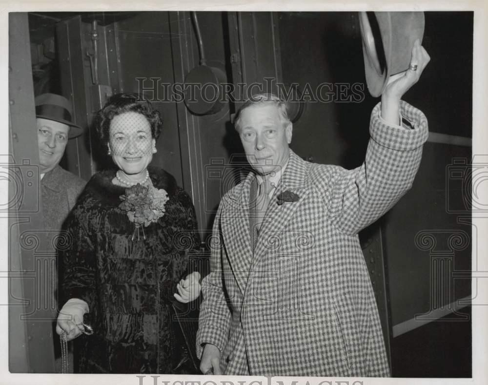 1959 Press Photo The Duke and Duchess of Windsor at Grand Central