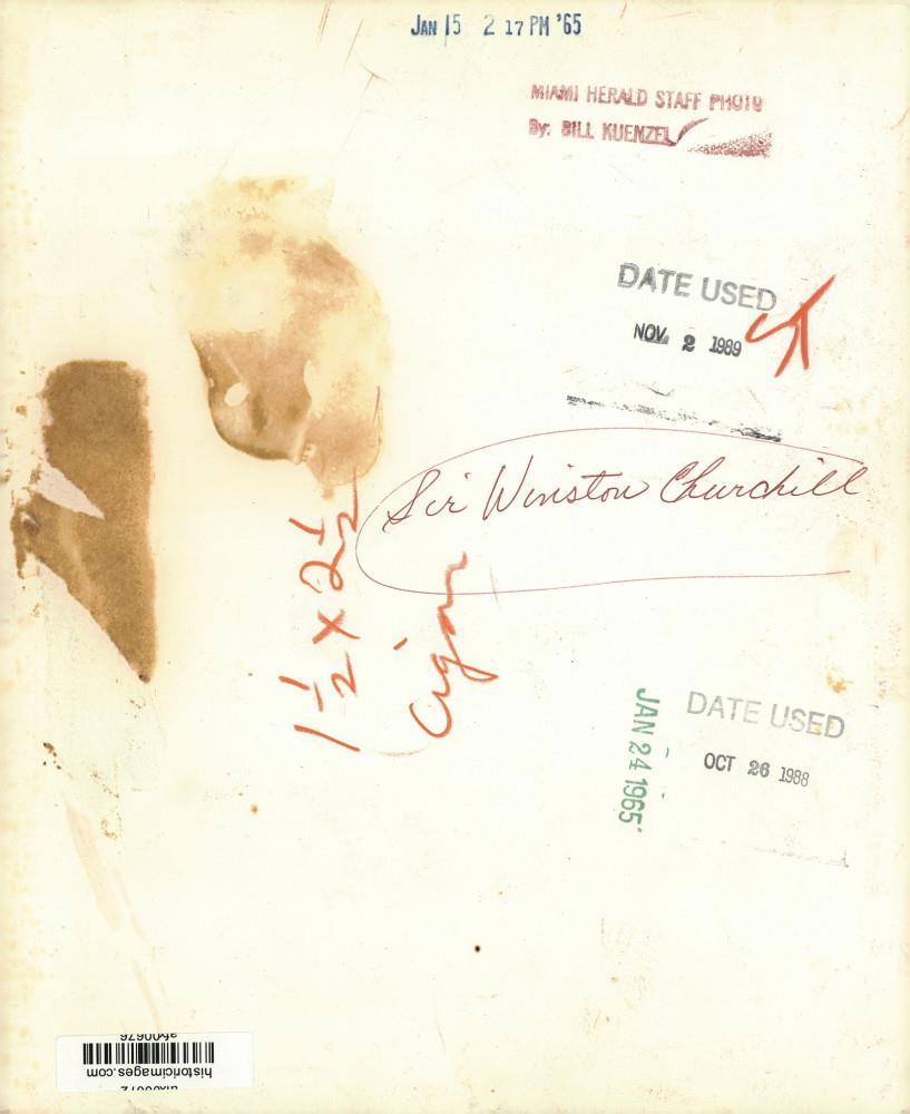 1965 Press Photo Sir Winston Churchill - afx00676 | eBay