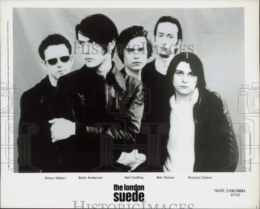 1997 Press Photo The London Suede, Music Group lrp90610