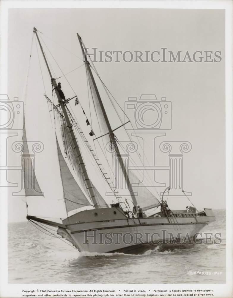 1960 Press Photo Ship in 
