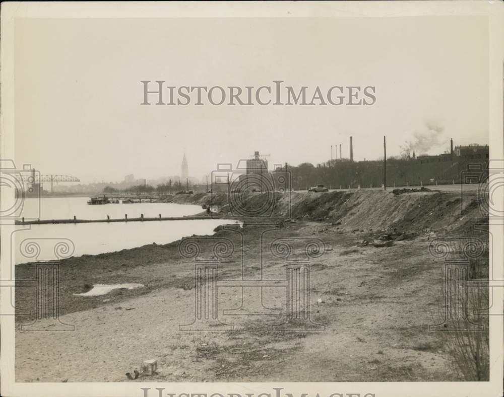 1934 Press Photo View along beach - nei02391 | eBay