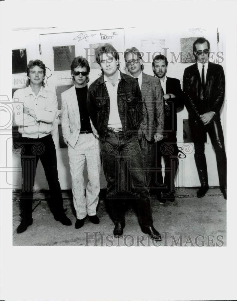 Press Photo Huey Lewis & The News, Music Group - lrp92196 | eBay