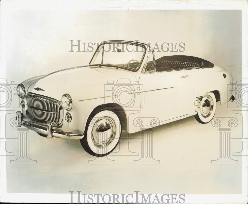 1955 Press Photo Hillman Minx Convertible Car - afa59663 | eBay