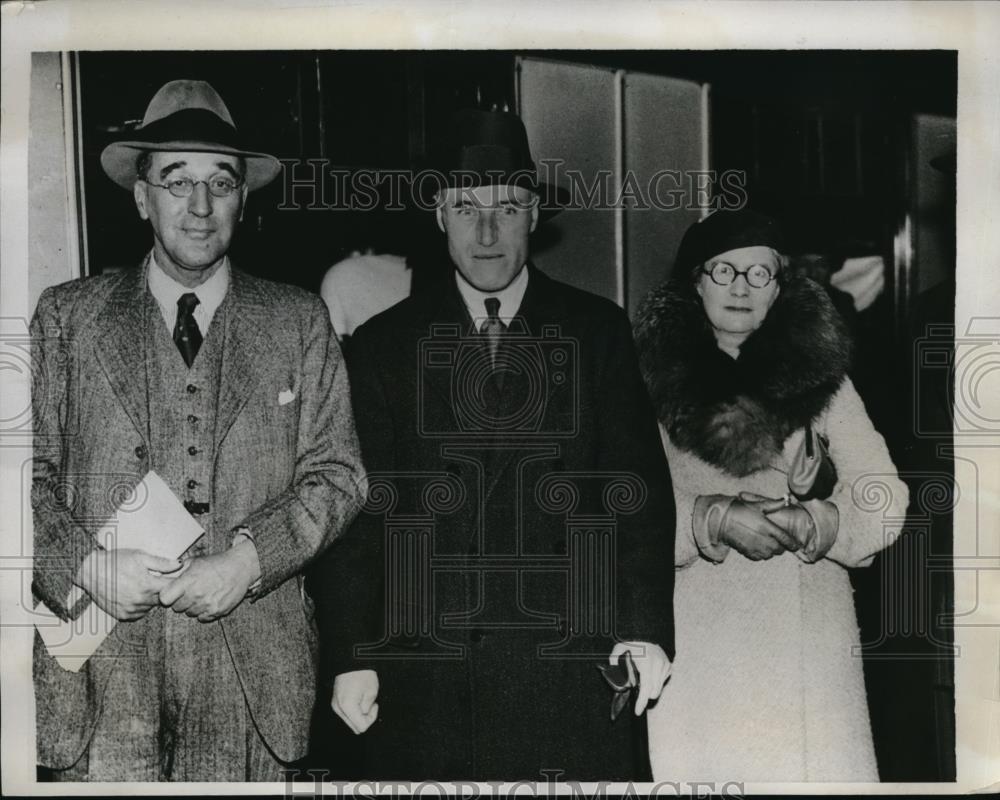 1934 Press Photo Sir Philip Lister with his wife will visit Africa ...