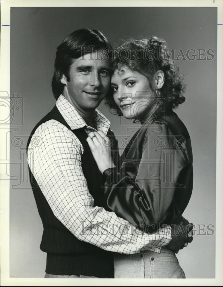 1980 Press Photo Beau Bridges and Helen Shaver in NBC-TV's series ...