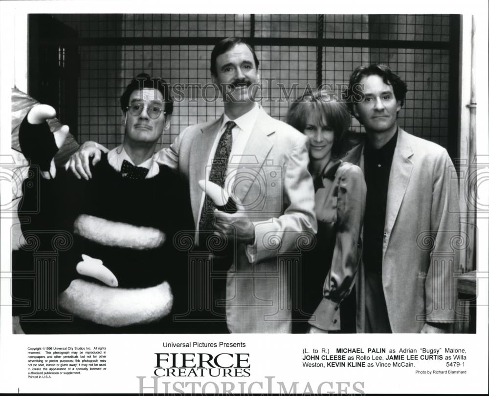 1995 Foto De Prensa Michael Palin John Cleese Jamie Lee Curtis Y Kevin Kline Ebay