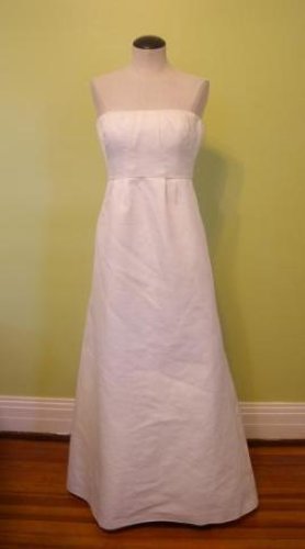 J Crew Cotton Cady Erica Gown 850 2 Wedding Dress Ivory Ebay