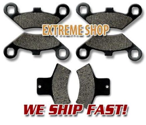 Brake Pads POLARIS SCRAMBLER 400 2x4 4x4 1998 1999 2000 01 02 Front Rear Brakes