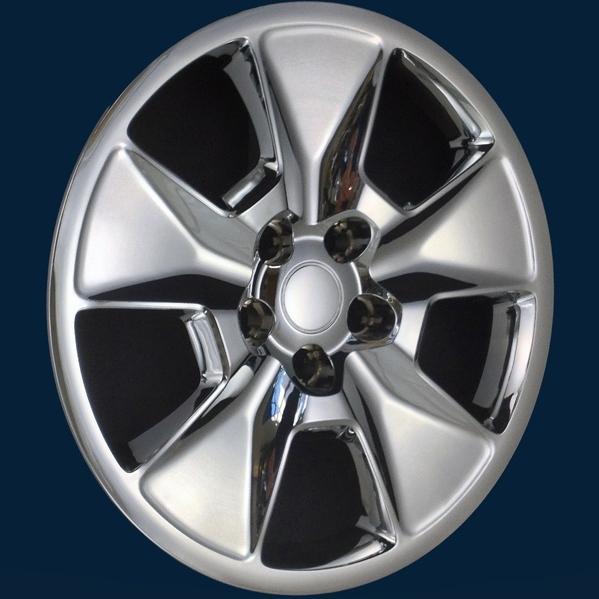 20112015 Ford Explorer Base Model Style 46217C 17" Chrome Hubcaps