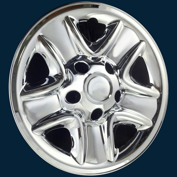 2007-2021 Toyota Tundra 18" 5 Spoke Chrome Wheel Skins Steel Rims
