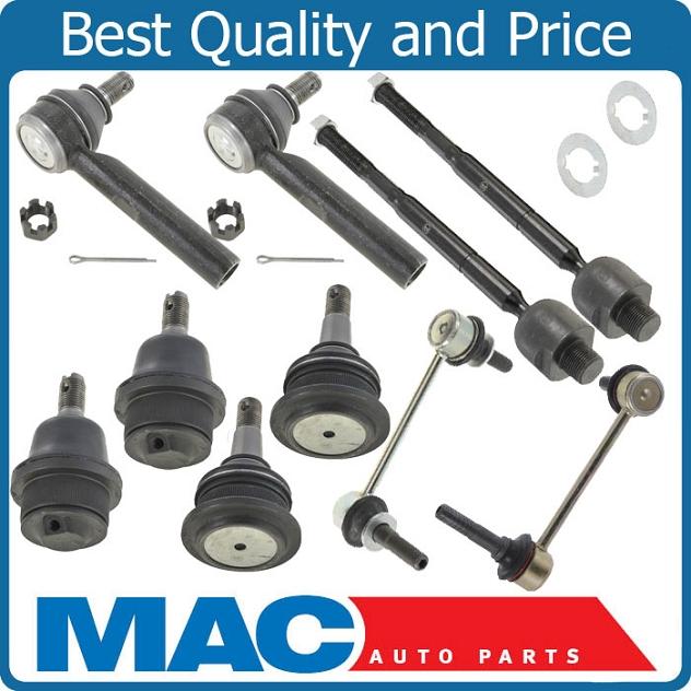 100/% New Ball Joints Tie Rods Sway Bar Links for Toyota 4Runner 10pc 03-09