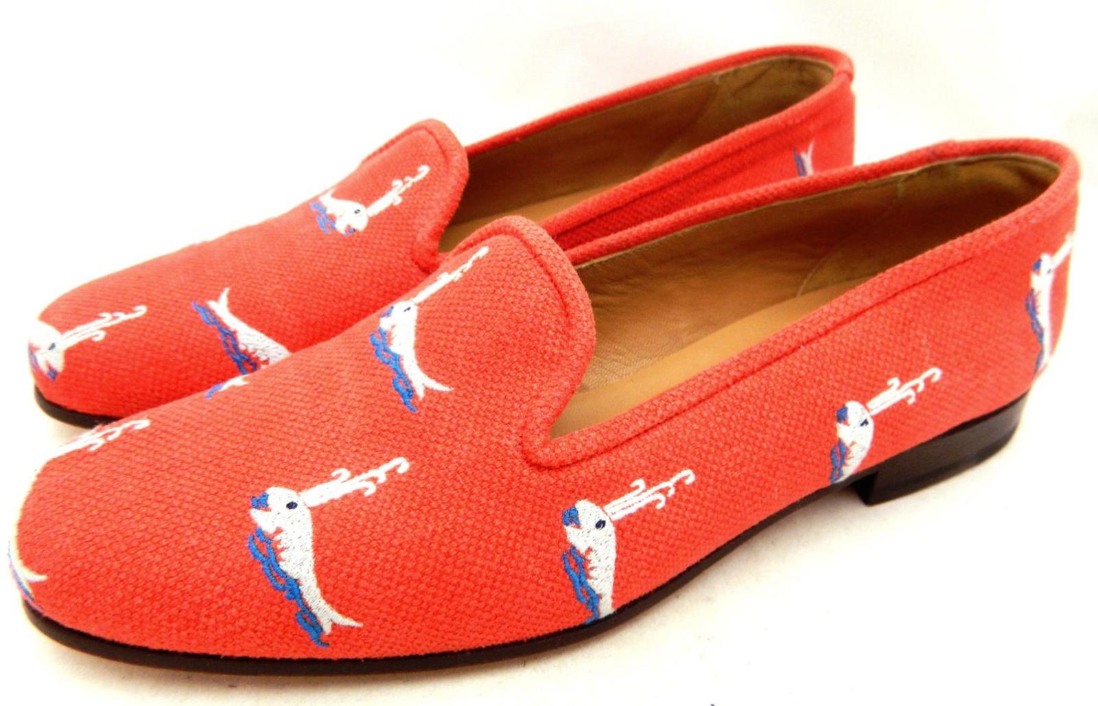 j crew red shoes